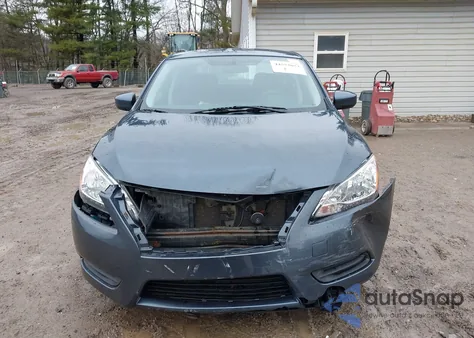 2014 Nissan Sentra Sv from USA, damaged, VIN 3N1AB7AP0EY228017